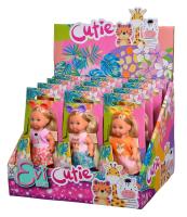 Bábika Evička Cutie, 3 druhy, DP12